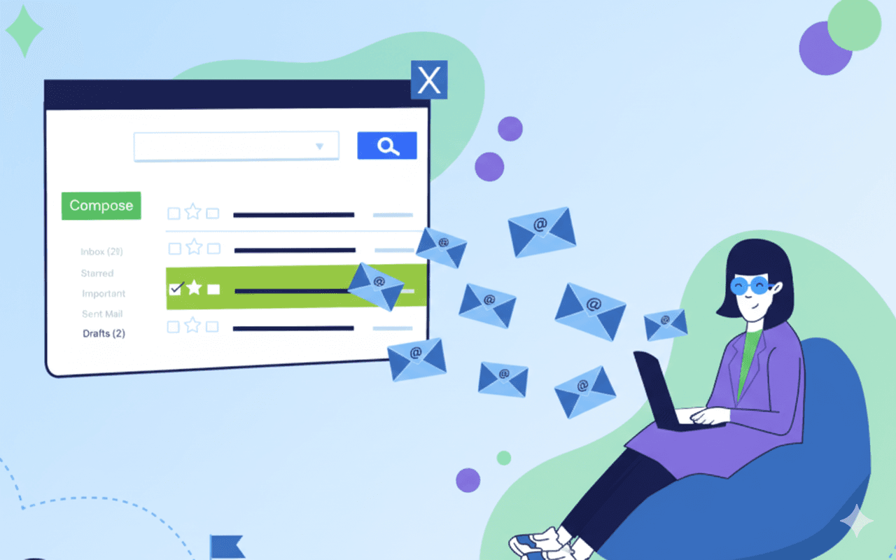 Email marketing built-in