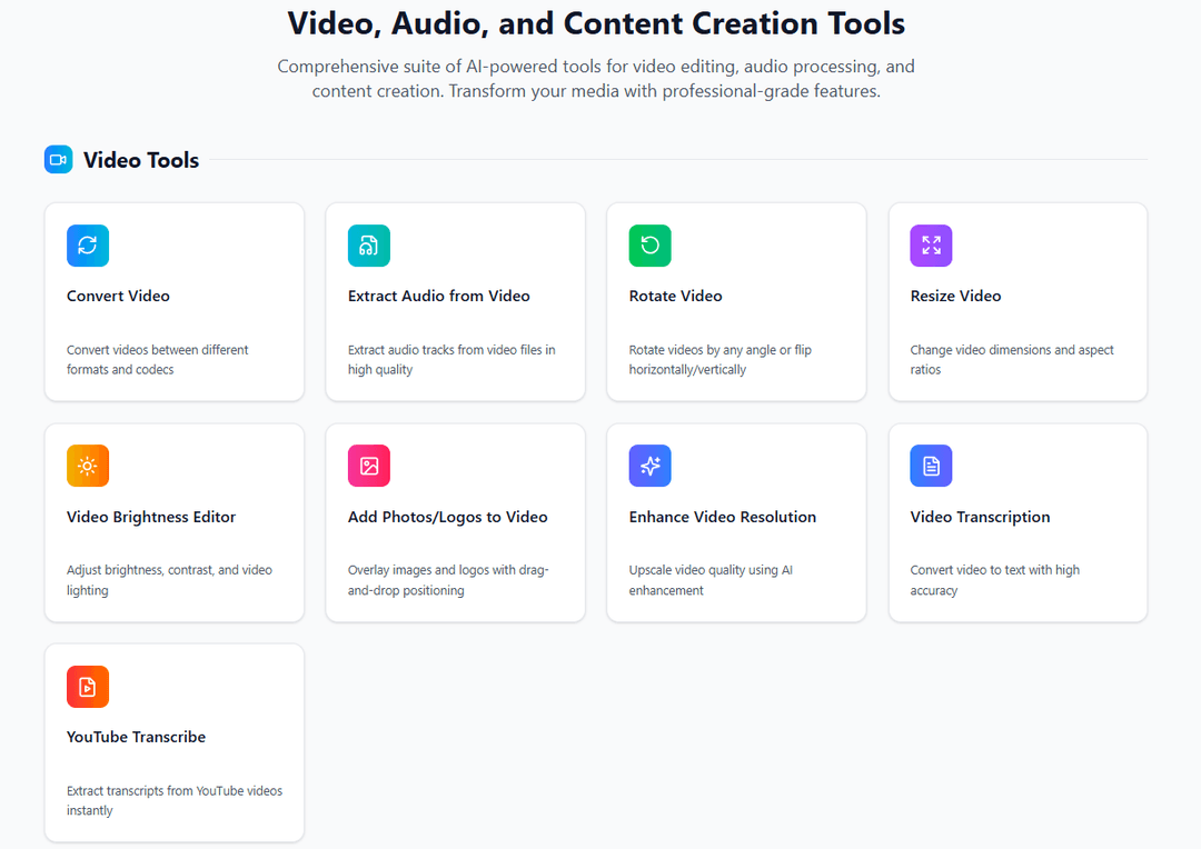 Video workflow preview