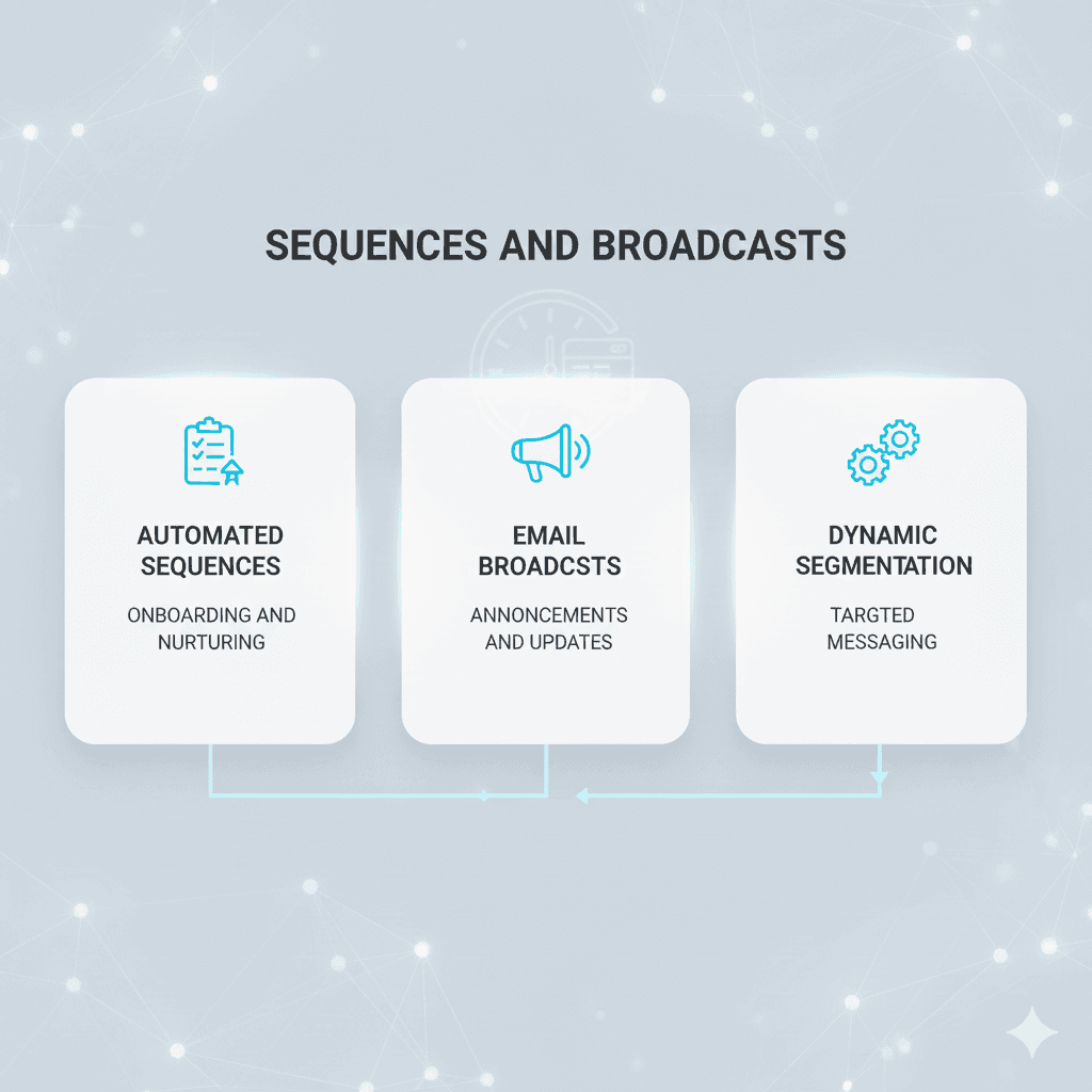 Sequences & broadcasts